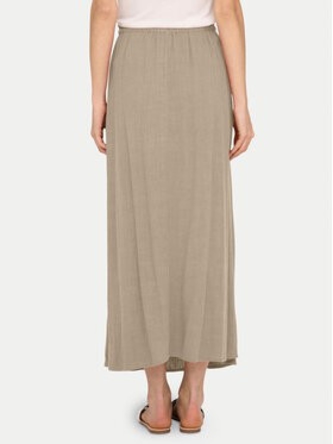 ONLY Spódnica midi Solvi 15338678 Beżowy Regular Fit
