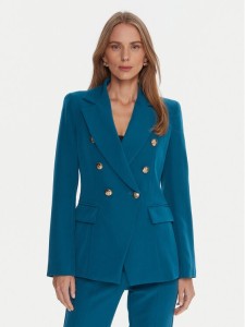 Maryley Marynarka 25IB139/43LK Niebieski Regular Fit