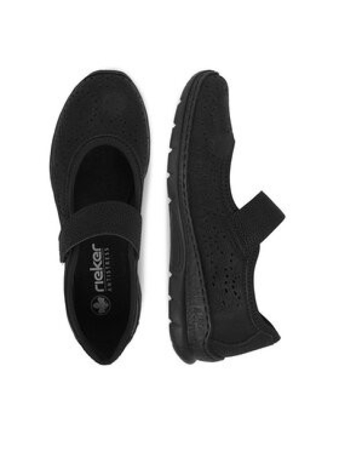 Rieker Półbuty CEO-N4299-00 Czarny