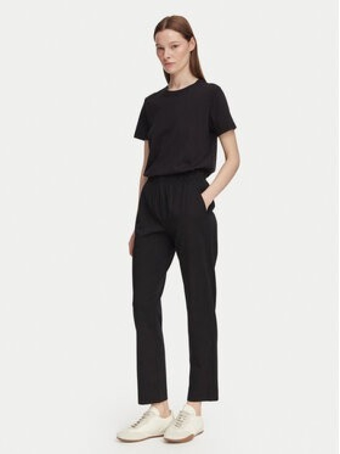 Weekend Max Mara Spodnie materiałowe Elfo 2625786011 Czarny Regular Fit