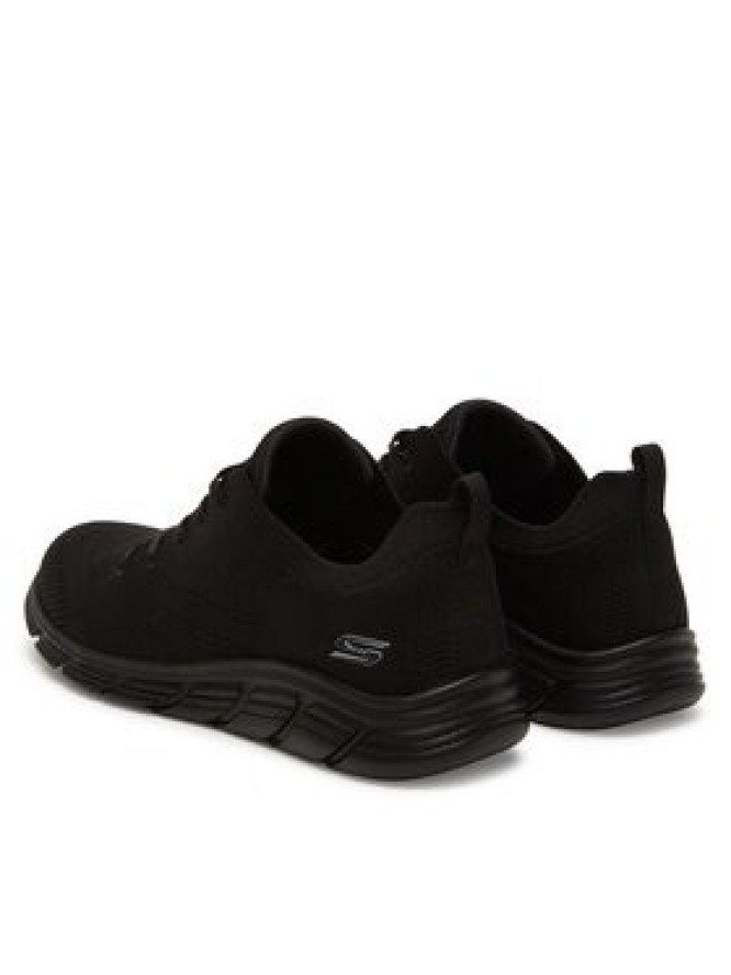 Skechers Sneakersy Bobs B Flex Lo-Graceful Stride 117591/BBK Czarny