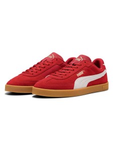 Puma Skórzane sneakersy "Club II Era" w kolorze czerwonym rozmiar: 36