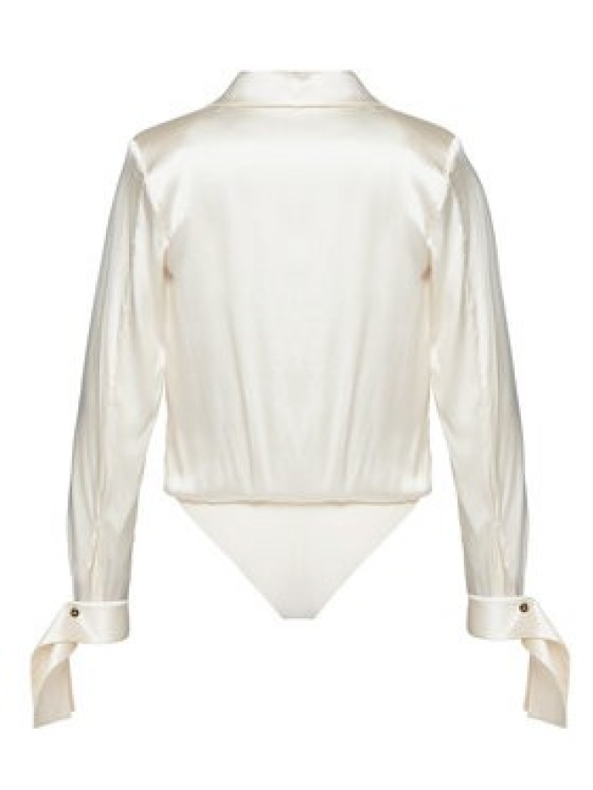 Elisabetta Franchi Body CB-007-57E2-V490 Beżowy Regular Fit