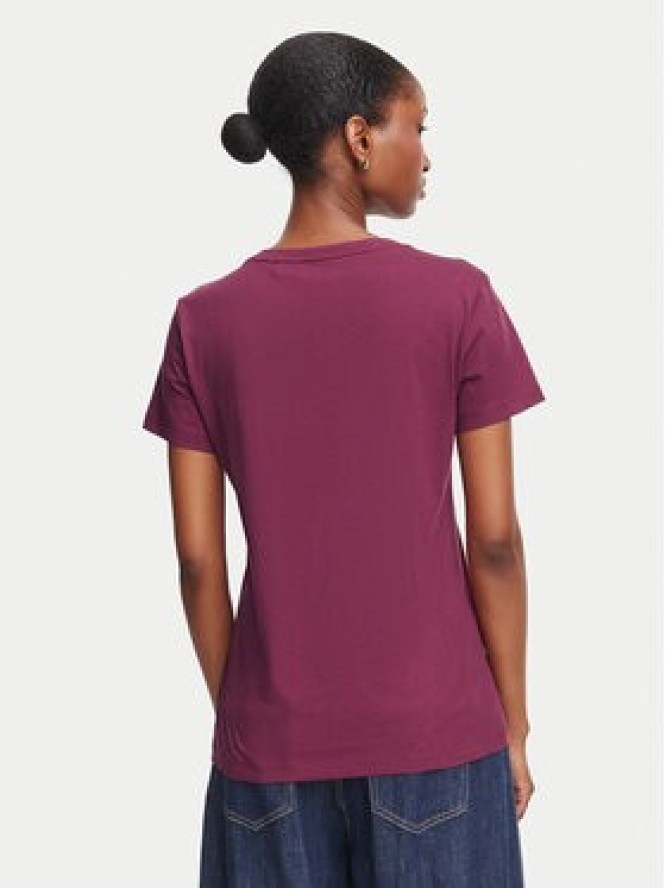 BOSS T-Shirt C_Elove 50554696 Czerwony ciemny Slim Fit