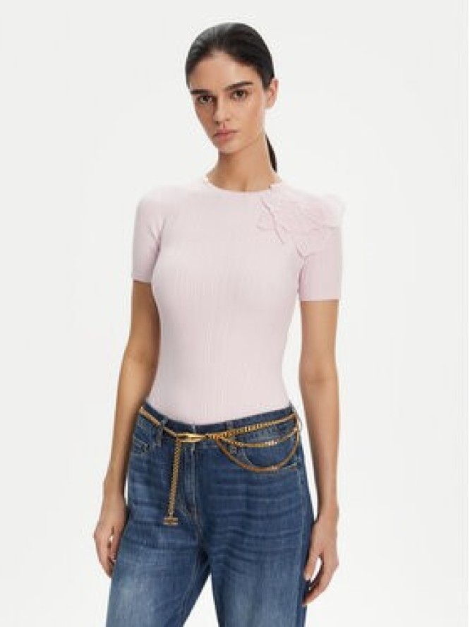 Elisabetta Franchi Pasek Damski CT-31K-52E2-V390 Złoty