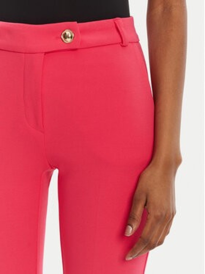 Rinascimento Spodnie materiałowe CFC0122742003 Różowy Regular Fit