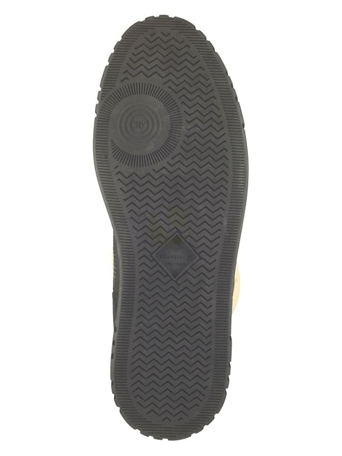 GANT Footwear Skórzane kozaki zimowe "Snowmont" w kolorze czarno-białym rozmiar: 42