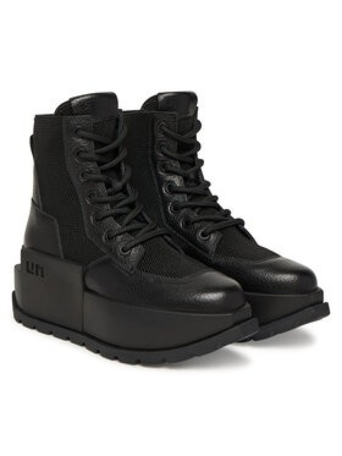 United Nude Trzewiki Roko Trooper 1096701165 Czarny