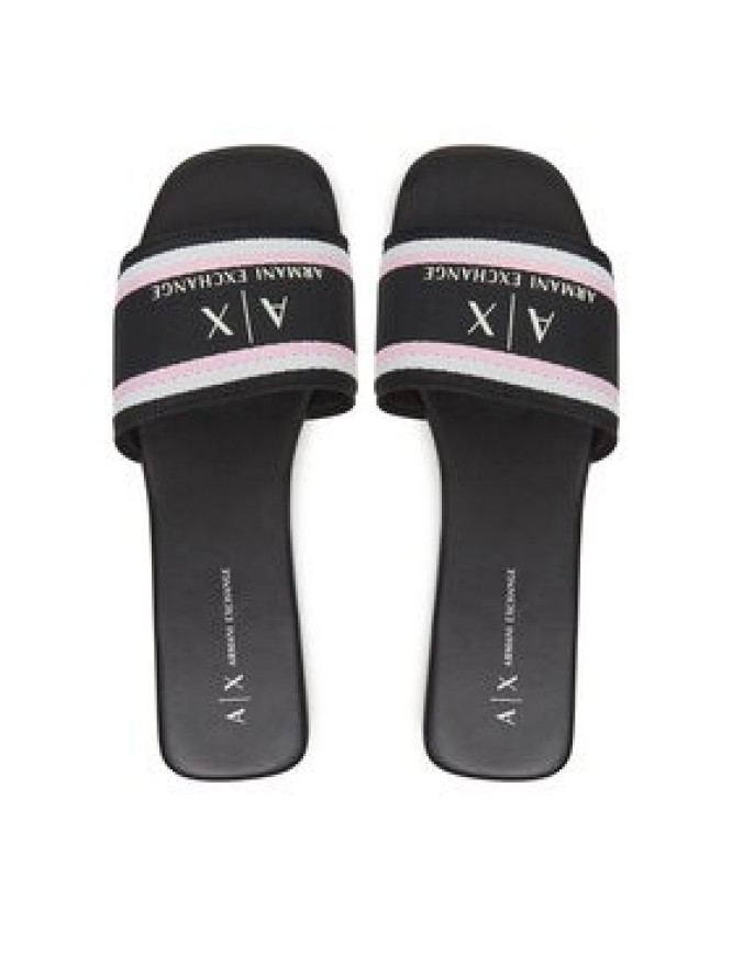 Armani Exchange Klapki XDP056 XV922 00002 Czarny