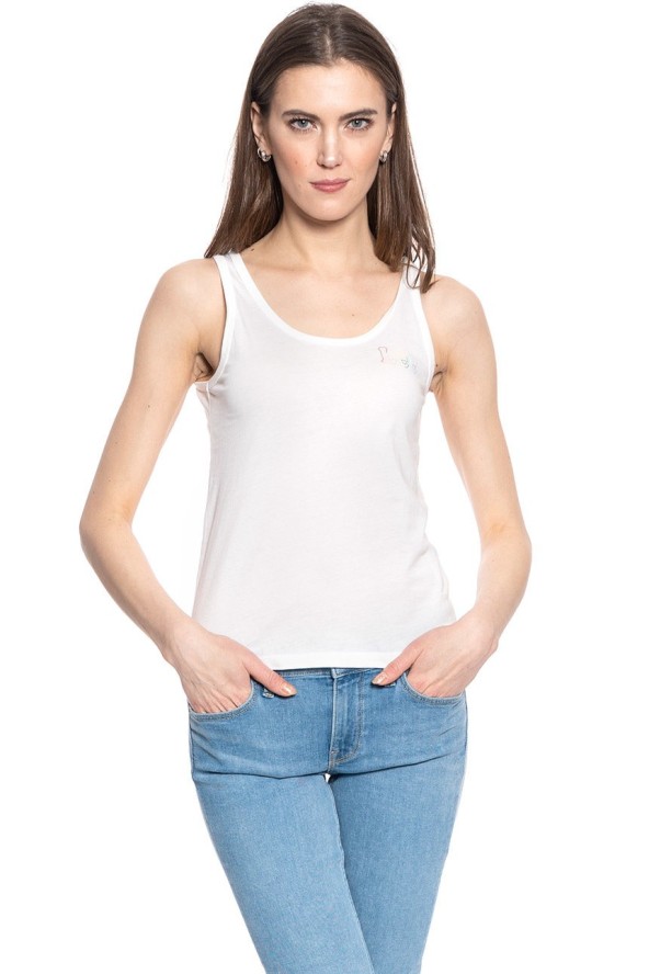 LEE DAMSKA KOSZULKA NA RAMIĄCZKA BEZ RĘKAWÓW