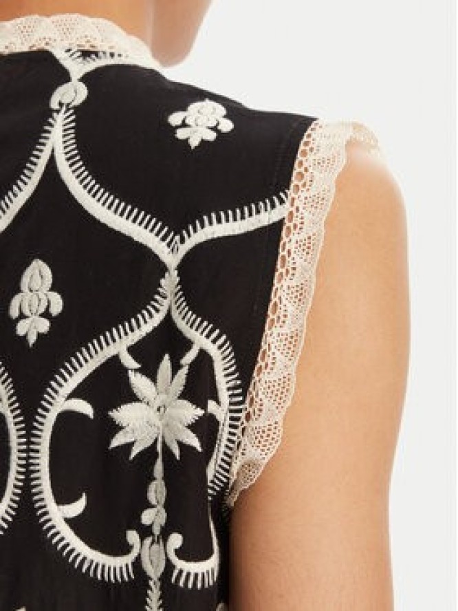 Devotion TWINS Bluzka Canny 025.040G Czarny Regular Fit