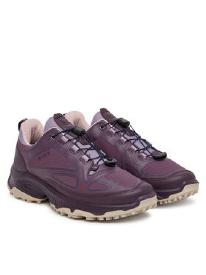 ECCO Sneakersy Receptor Xp W GORE-TEX 85434351294 Fioletowy