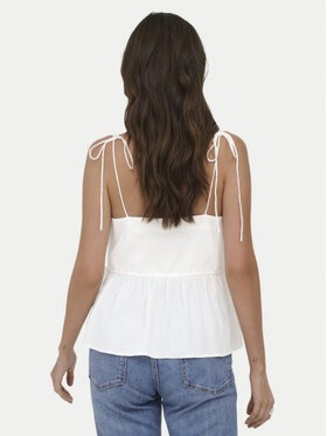 ONLY Top Nele 15370325 Biały Regular Fit
