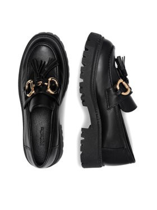 DeeZee Loafersy DOIN ALRIGHT WS5875-29 Czarny