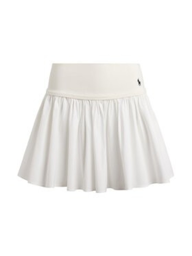 Polo Ralph Lauren Spódnica mini 211A12965002 Biały Regular Fit