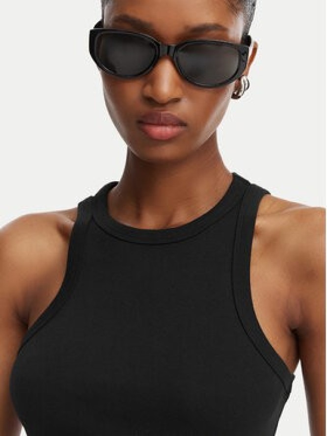 HUGO Top The Plain Tank 50515651 Czarny Slim Fit