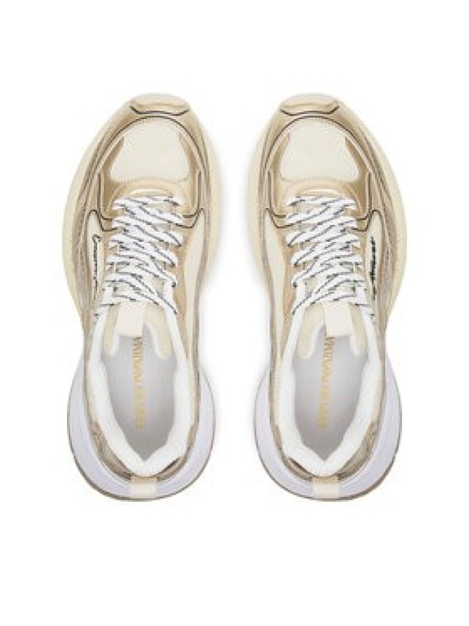 Emporio Armani Sneakersy X3X238 XR388 00194 Złoty