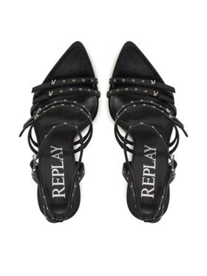REPLAY Sandały GWH2S .000.C0004S Czarny