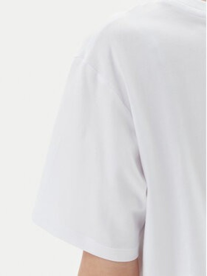 EA7 Emporio Armani T-Shirt 7W000028 AF10373 U0002 Biały Loose Fit