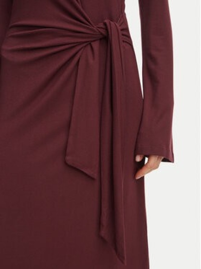 BOSS Sukienka codzienna 50568970 Bordowy Regular Fit