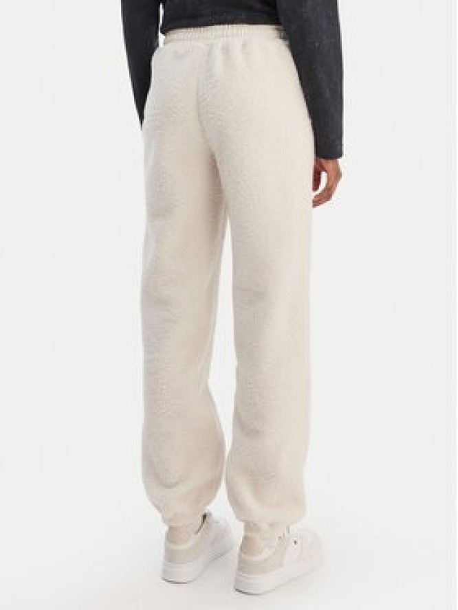 Roxy Spodnie dresowe Waves Of Warmths ERJNP03674 Écru Regular Fit