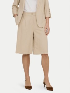 ONLY Bermudy Goa 15363720 Beżowy jasny Loose Fit