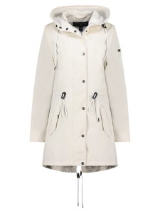 Geographical Norway Parka "Cumi" w kolorze białym rozmiar: M