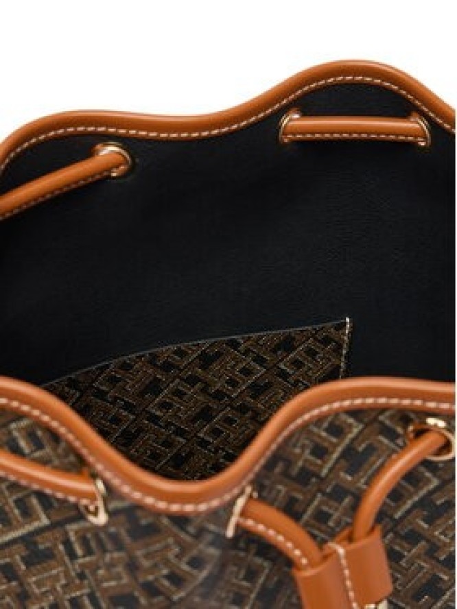 Tommy Hilfiger Torebka Th Monoplay Bucket Le AW0AW18847 Czarny