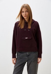 LEE DAMSKA BLUZA LEE VINTAGE HOODIE RODEO PURPLE 112341554