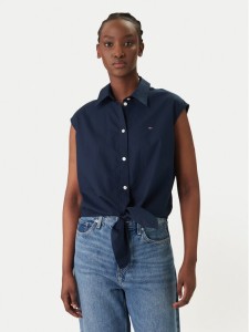 Tommy Jeans Koszula DW0DW22212 Granatowy Regular Fit
