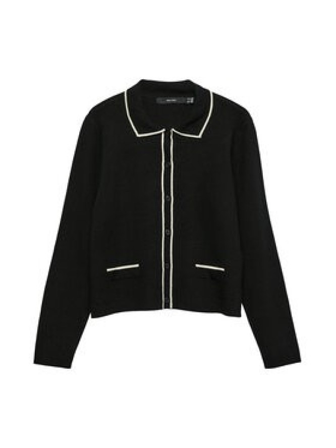 Vero Moda Kardigan Gold 10337626 Czarny Regular Fit
