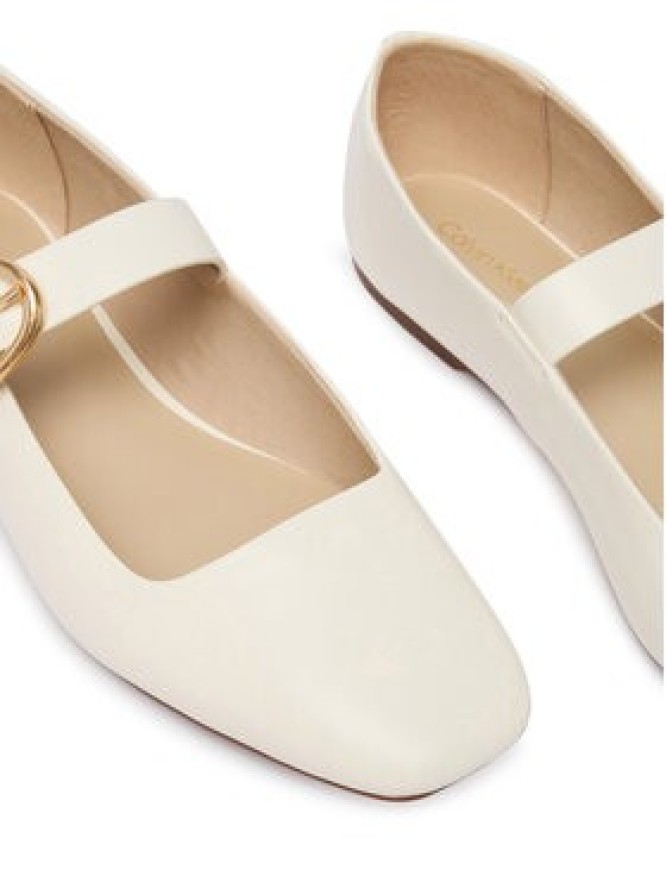 Calvin Klein Baleriny HW0HW03037 Biały