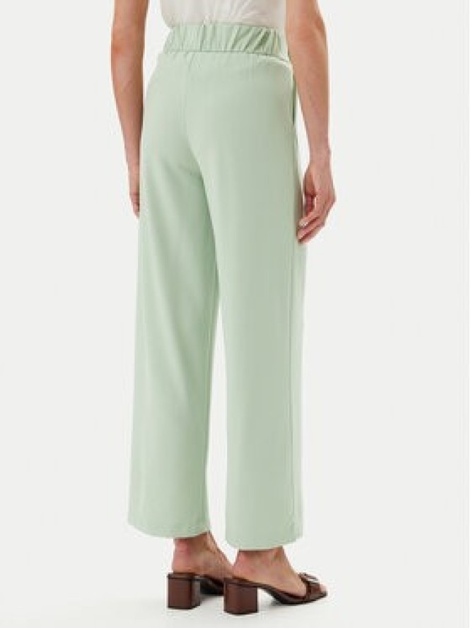 JDY Spodnie materiałowe Geggo 15208430 Zielony Wide Leg