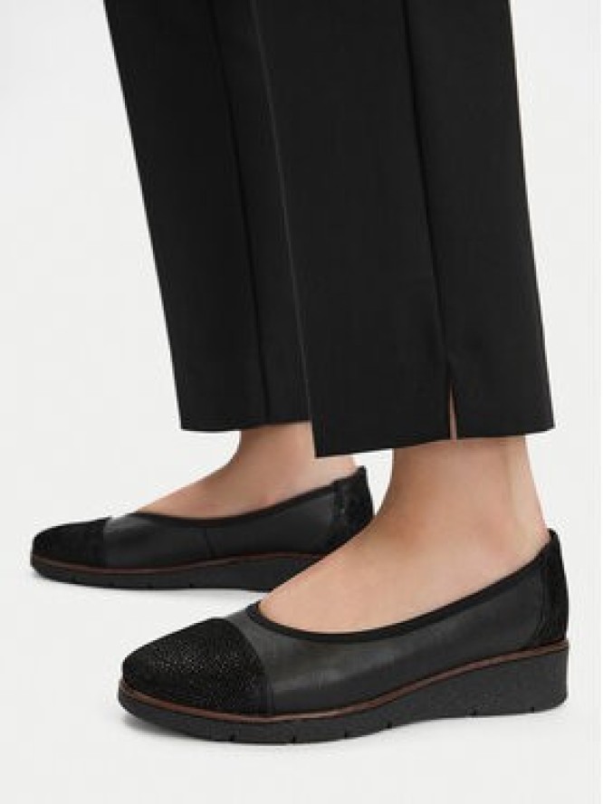 Go Soft Baleriny CEO-WI16-FLEXX-02 Czarny