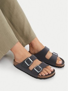 Birkenstock Klapki Arizona 1032829 Szary ciemny