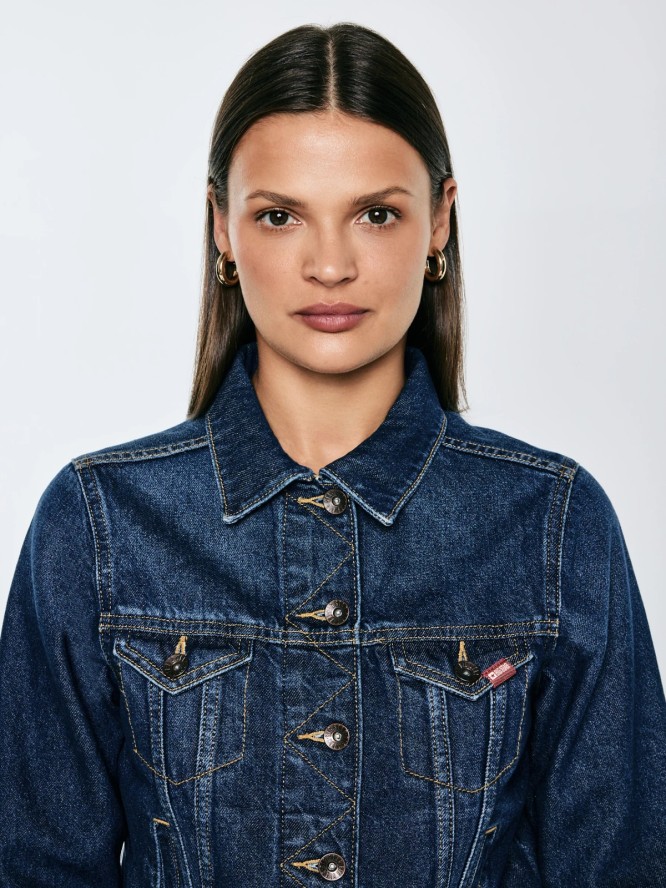 Kurtka damska jeansowa granatowa Josephine 507