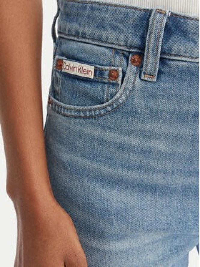 Calvin Klein Jeans Jeansy LV047F665G Niebieski Bootcut Fit