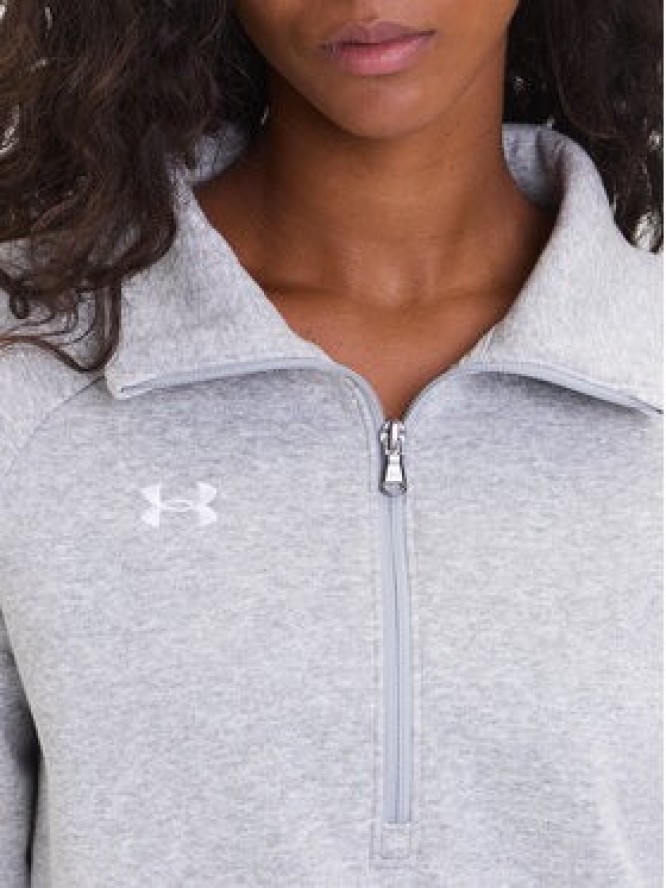 Under Armour Bluza Ua Rival 1379492 Szary Loose Fit