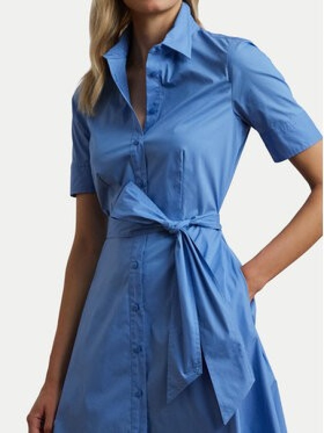 LAUREN RALPH LAUREN Sukienka koszulowa 200748950017 Niebieski Regular Fit