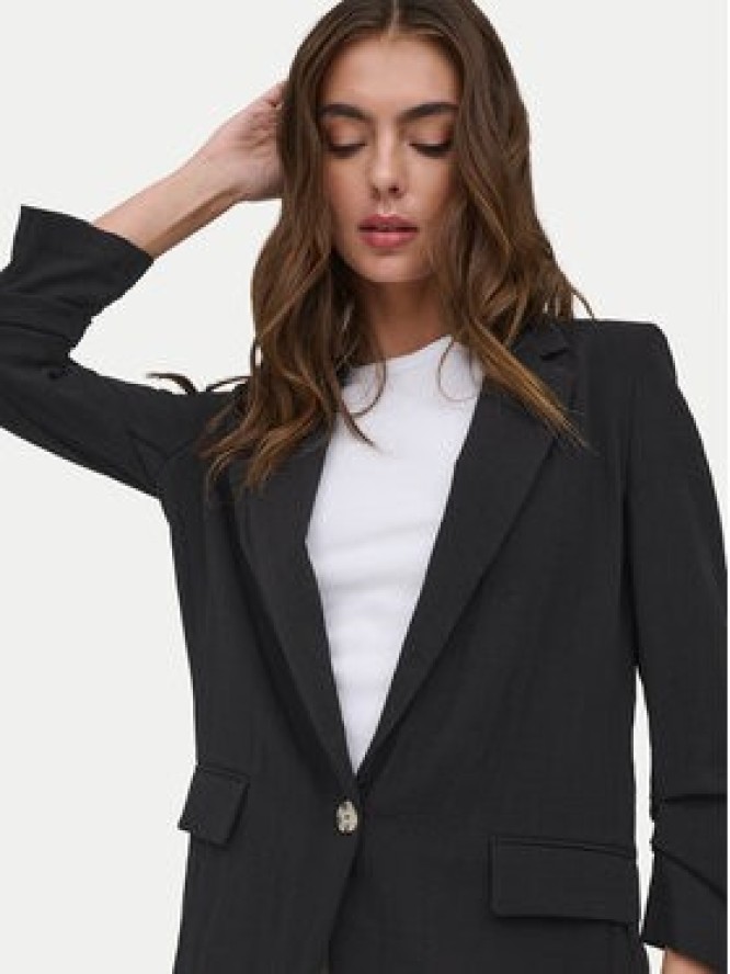 ONLY Marynarka Lita 15370275 Czarny Regular Fit