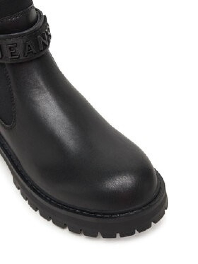 Pepe Jeans Botki Stacy Glow W PLS500026 Czarny