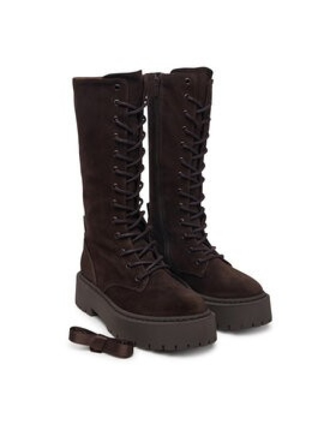 Steve Madden Trzewiki Vroom 11001204 Brązowy ciemny