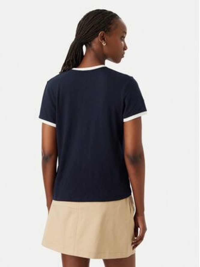 Tommy Hilfiger T-Shirt WW0WW50032 Granatowy Regular Fit