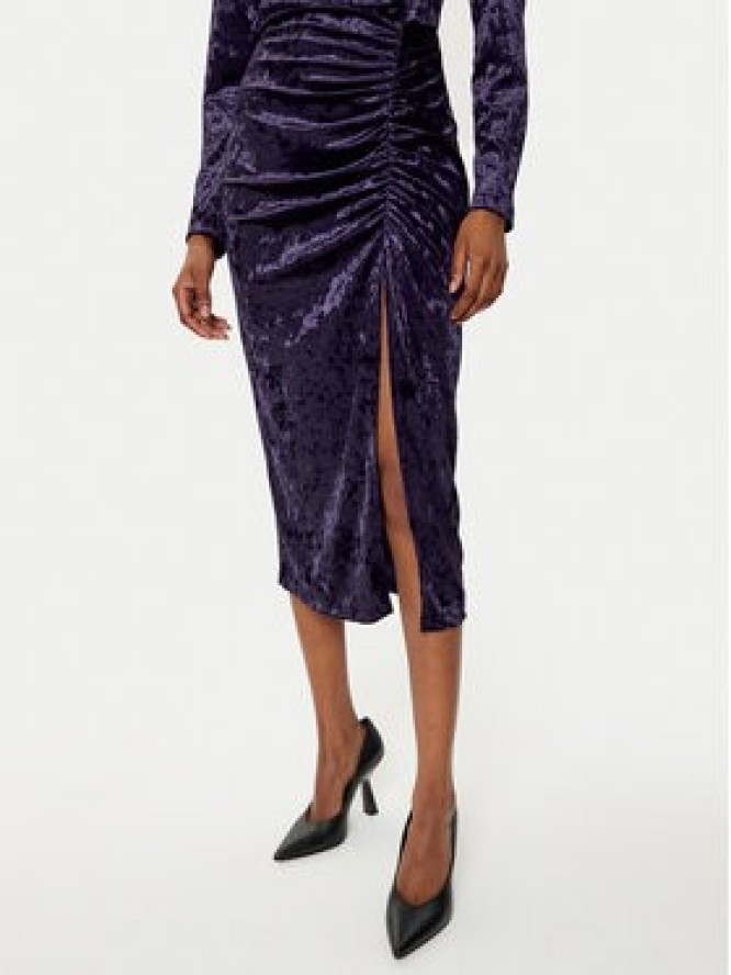 Rinascimento Sukienka koktajlowa CFC0121946003 Fioletowy Regular Fit