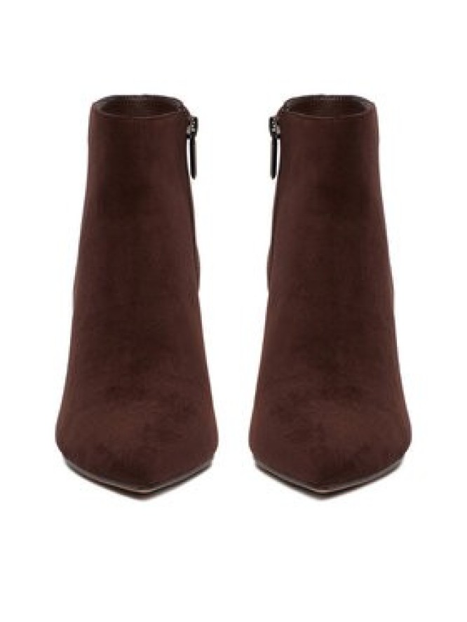 Nine West Botki CEO-ZAKIA-01 Brązowy ciemny