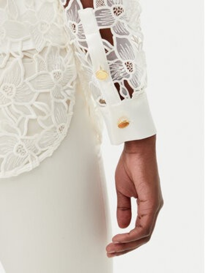 Marciano Guess Koszula 5GGH35 7318A Écru Regular Fit