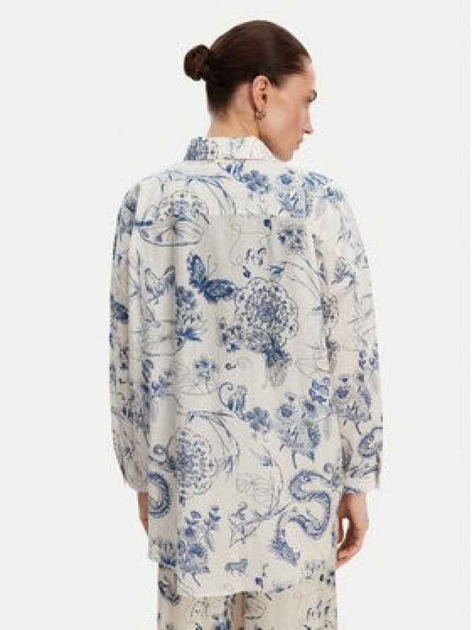 Fracomina Koszula FJ25ST6002W621N4 Niebieski Relaxed Fit