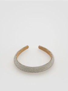 Opaska na głowę - srebrny