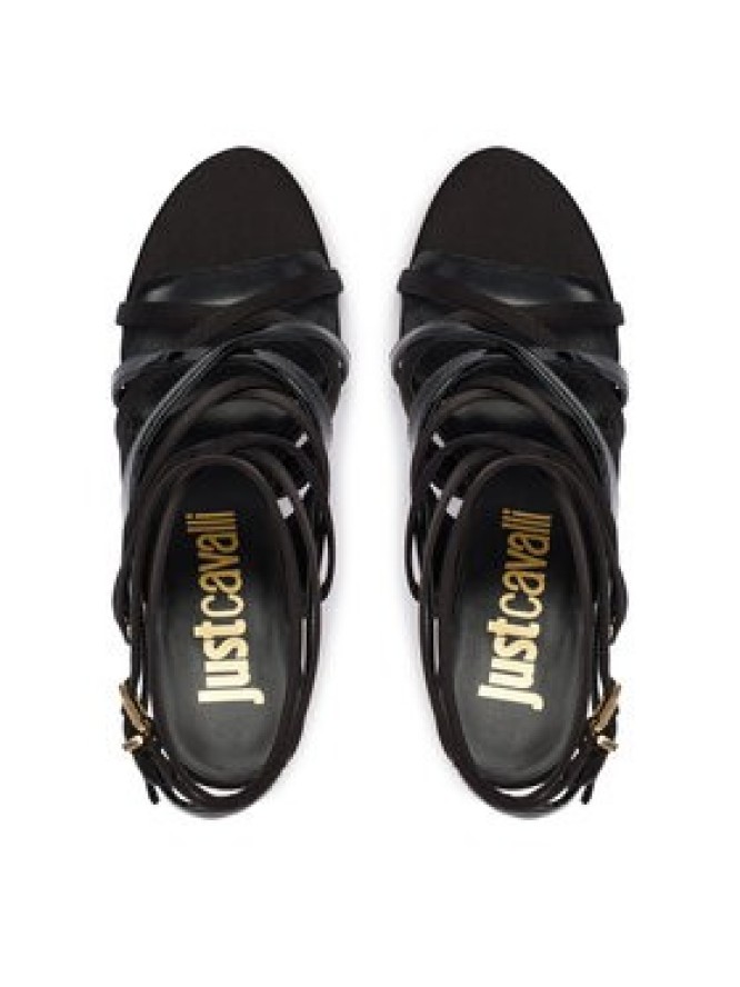 Just Cavalli Sandały 80RA3S50 ZSE62 Czarny
