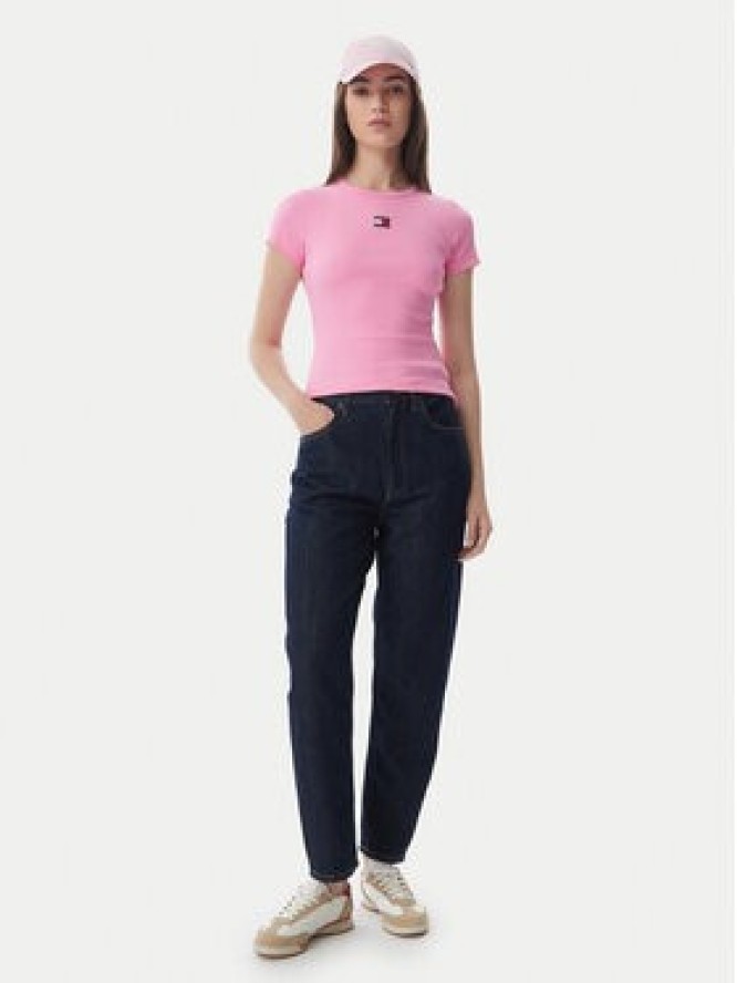 Tommy Jeans Jeansy DW0DW23459 Granatowy Mom Fit